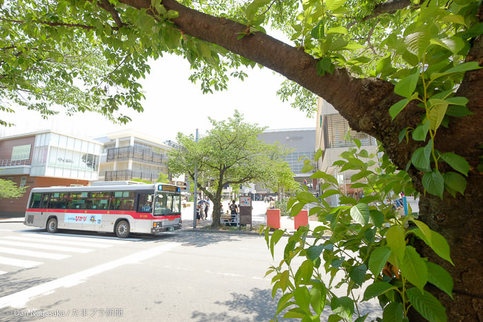 たまプラーザ駅 北口とバス