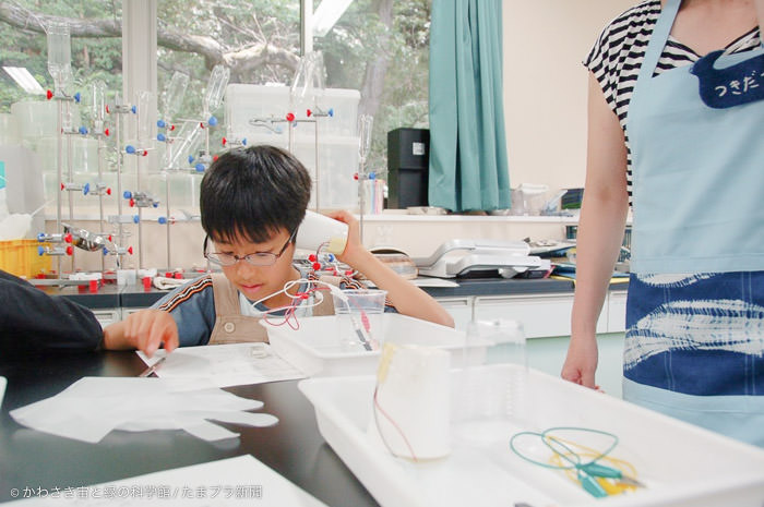 小学生向け実験教室 音ってなんだろう たまプロ新聞