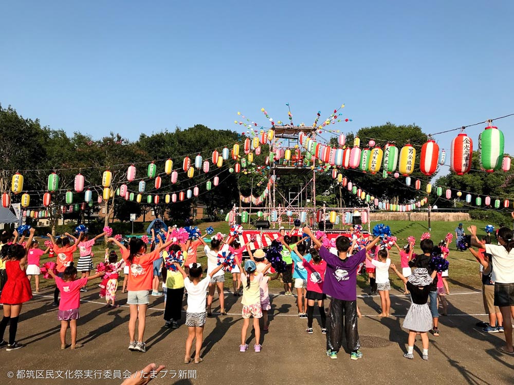 チア団@北山田公園夏祭り