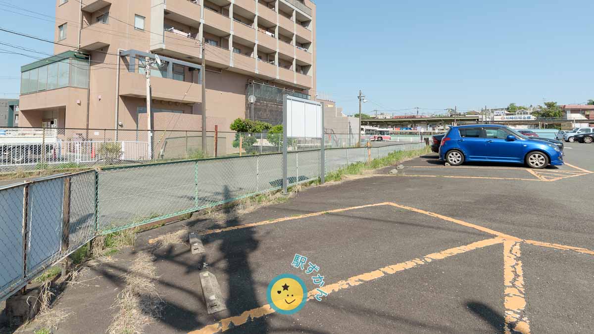 柿生駅北口バスロータリー