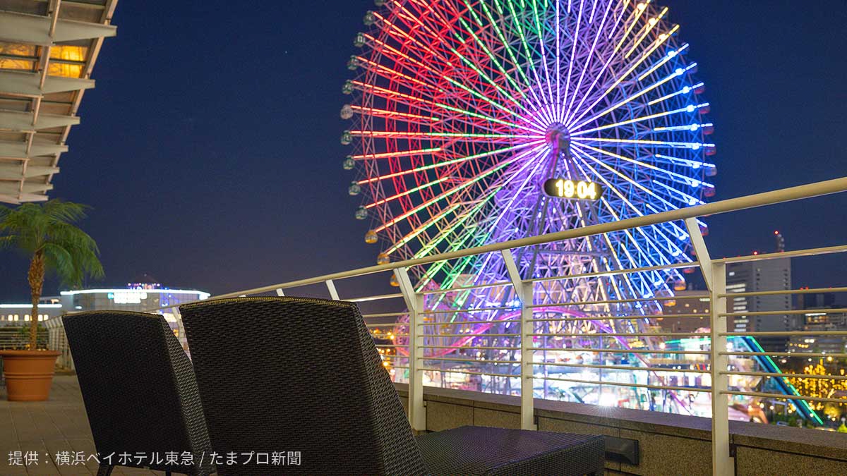 横浜ベイホテル東急からの夜景