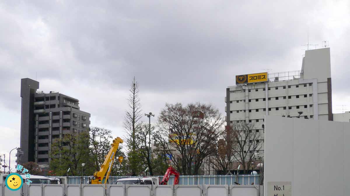 旧調布駅南口ロータリー