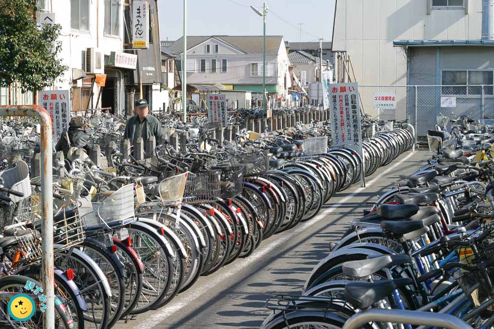 稲城長沼駅駐輪場