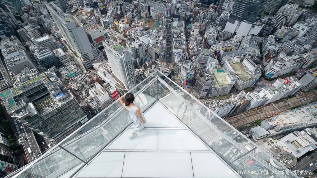 渋谷スカイの眺望