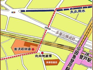 登戸駅周辺マップ