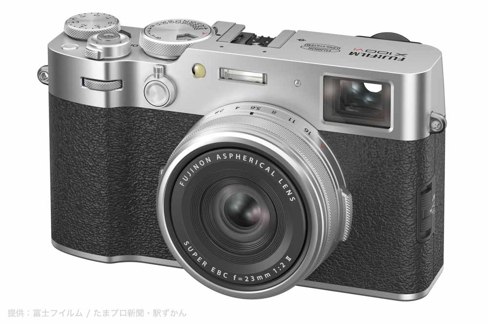 FUJIFILM X100Vの後継機、X100VIシルバー