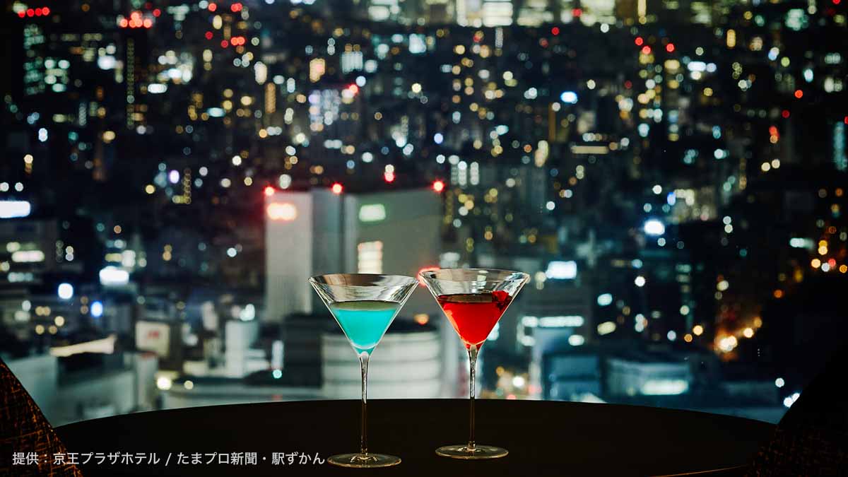 京王プラザホテルから西新宿の夜景