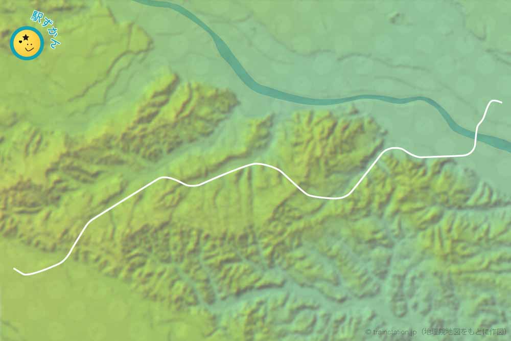 首都圏の鉄道路線図クイズ 第10問