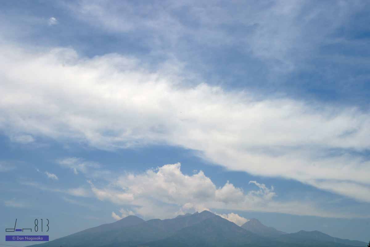 八ヶ岳連峰の雲