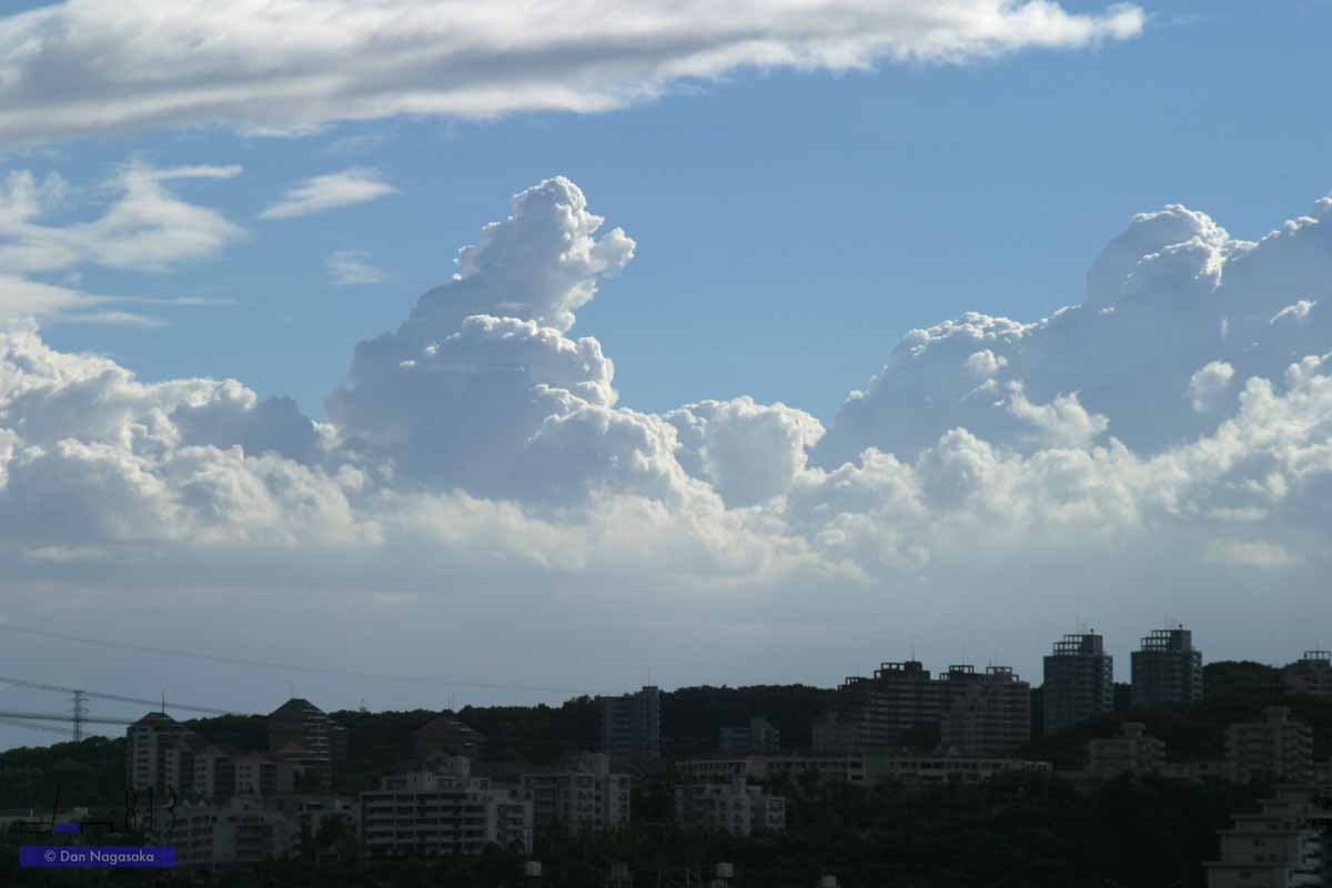 稲城の入道雲