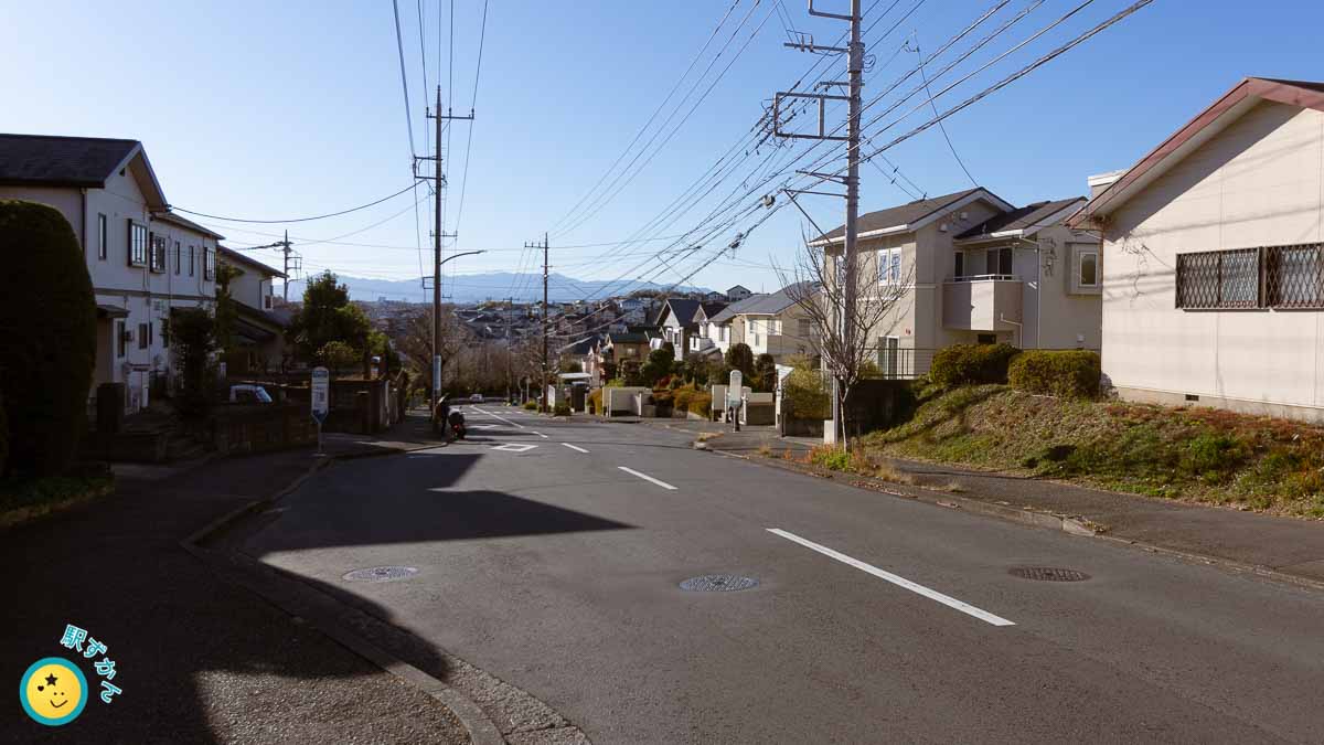 大場町からの富士山