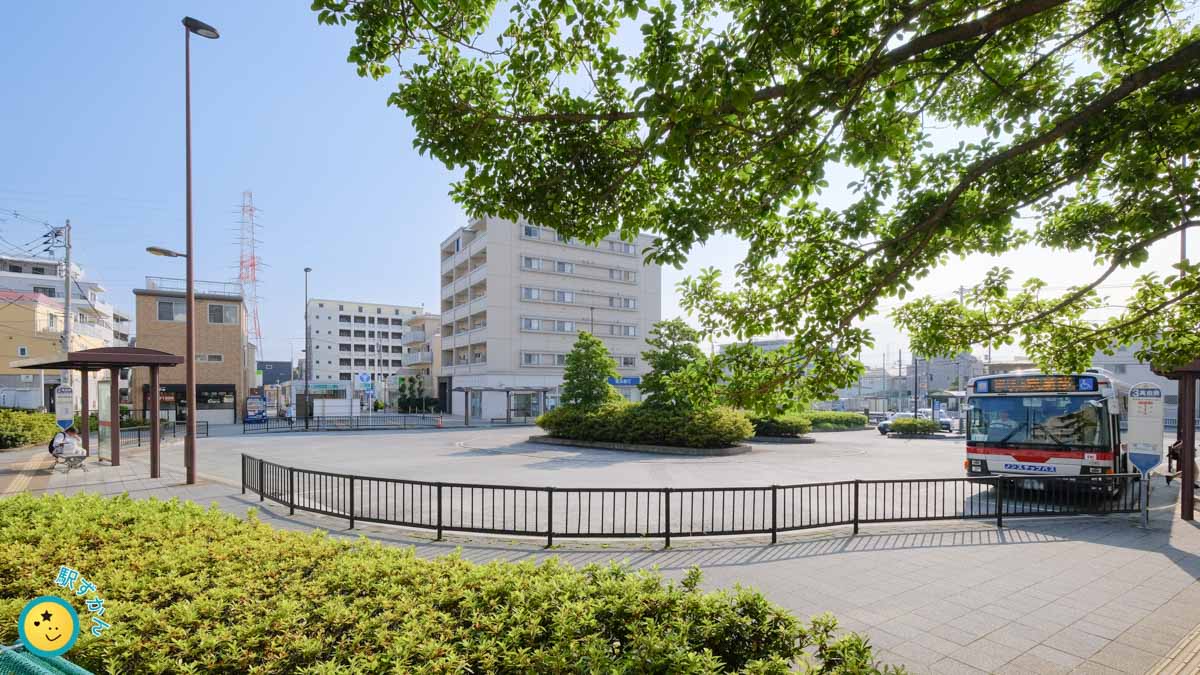 グリーンライン高田駅バスロータリー