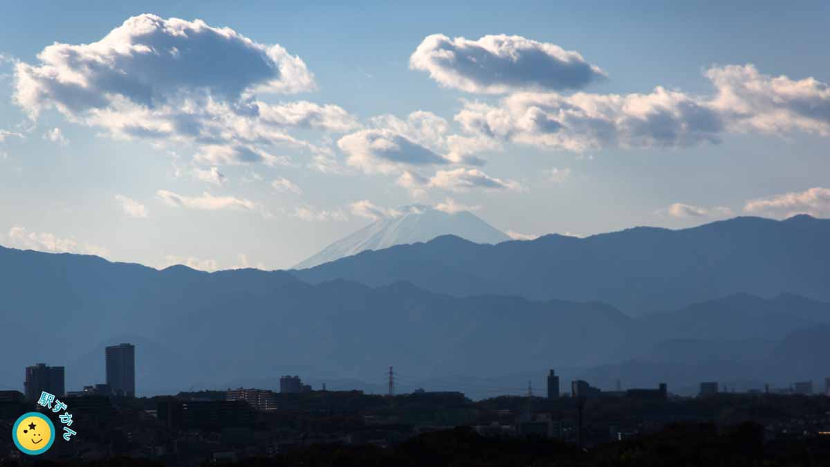 川和富士からの富士山