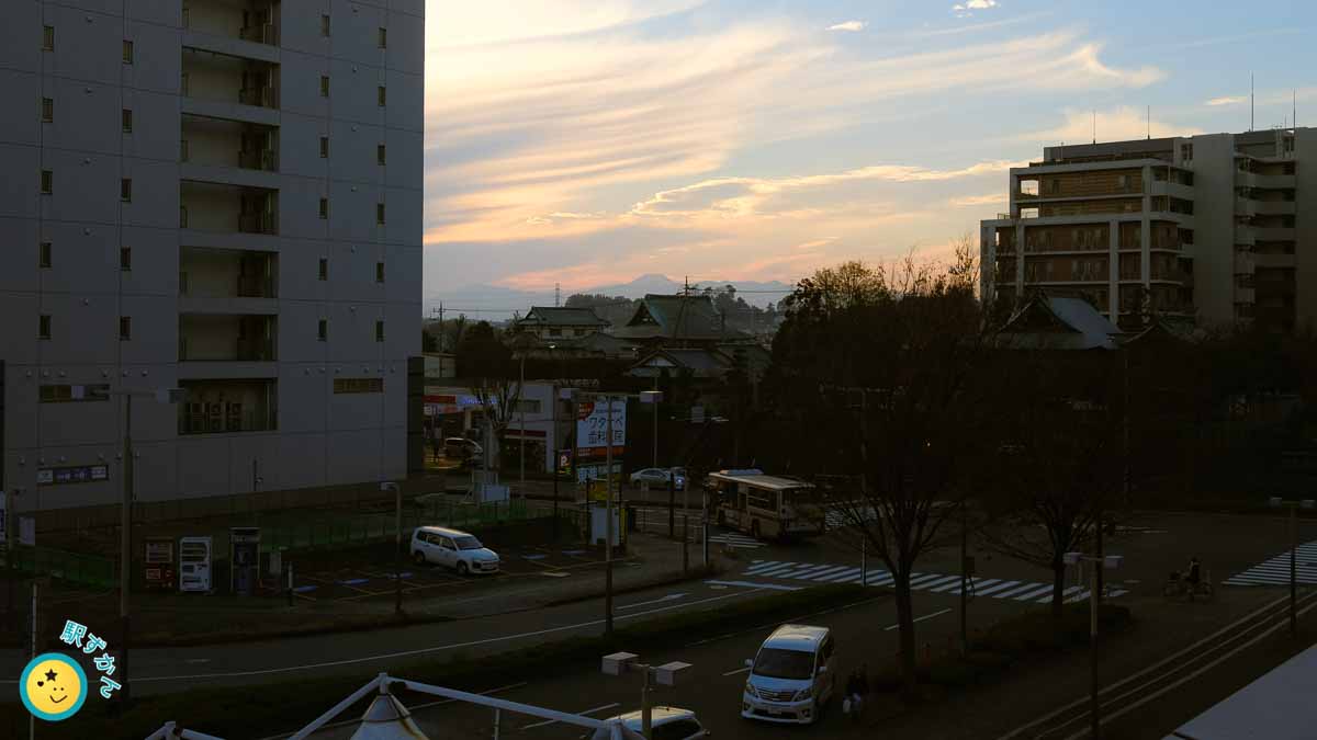 センター北からの富士山