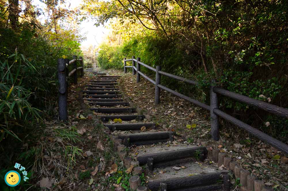 山頂への登山道