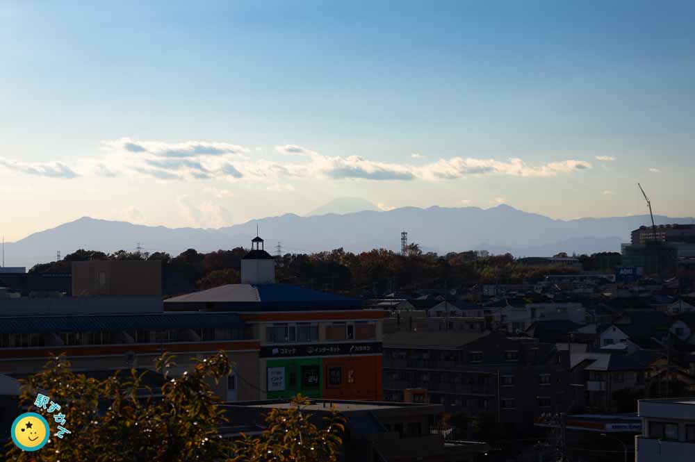 山田富士からの富士山と丹沢山地