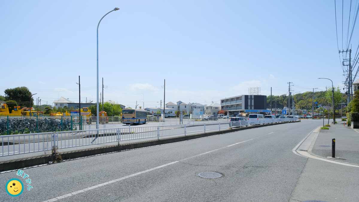 東山田駅ロータリー