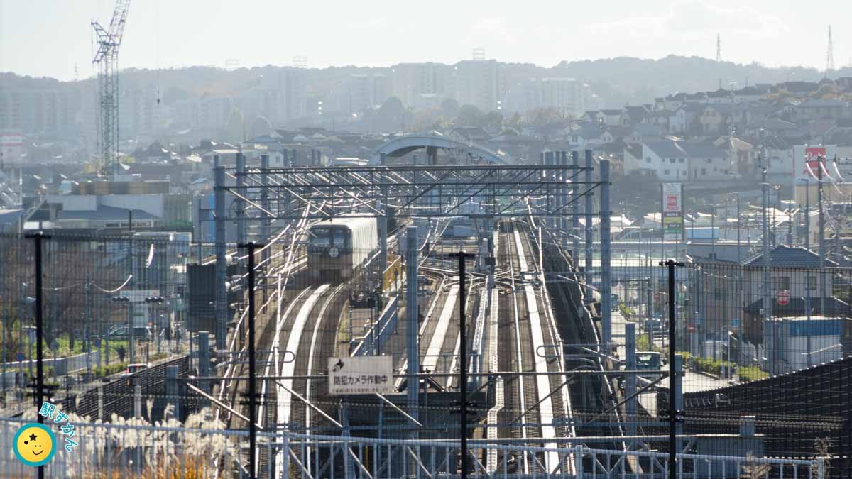 横浜市営地下鉄グリーンラインの高架線