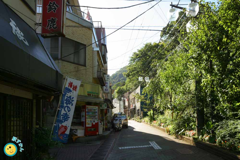 箱根湯本の路地