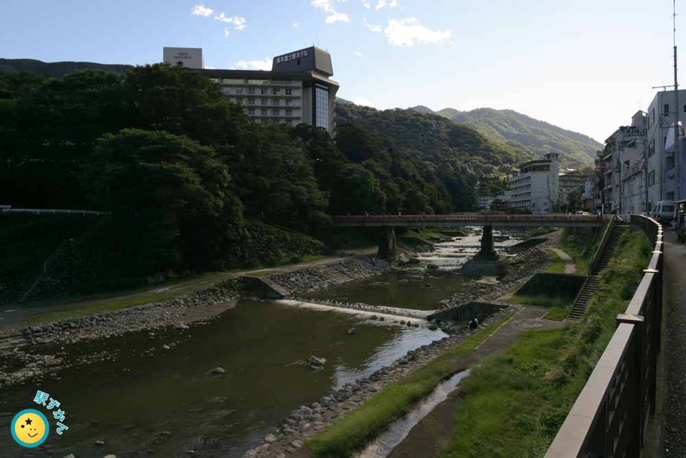 早川とあじさい橋