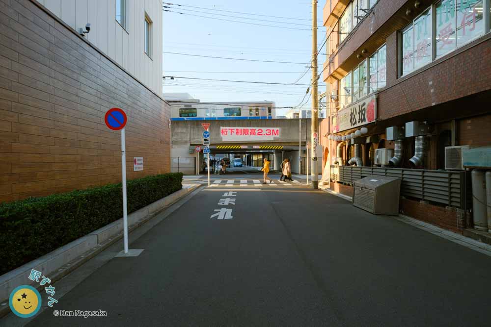 登戸駅付近の高架線