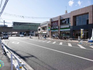 稲城長沼駅北口側