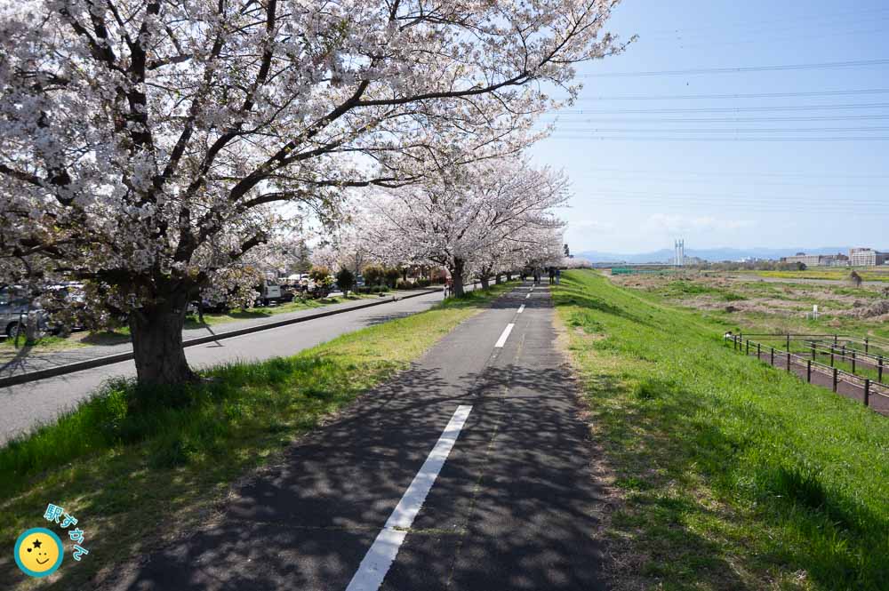 稲城北緑地公園とサイクリングロード
