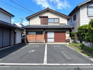 自宅の駐車場