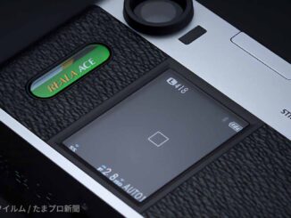 FUJIFILM X-HF1の背面液晶