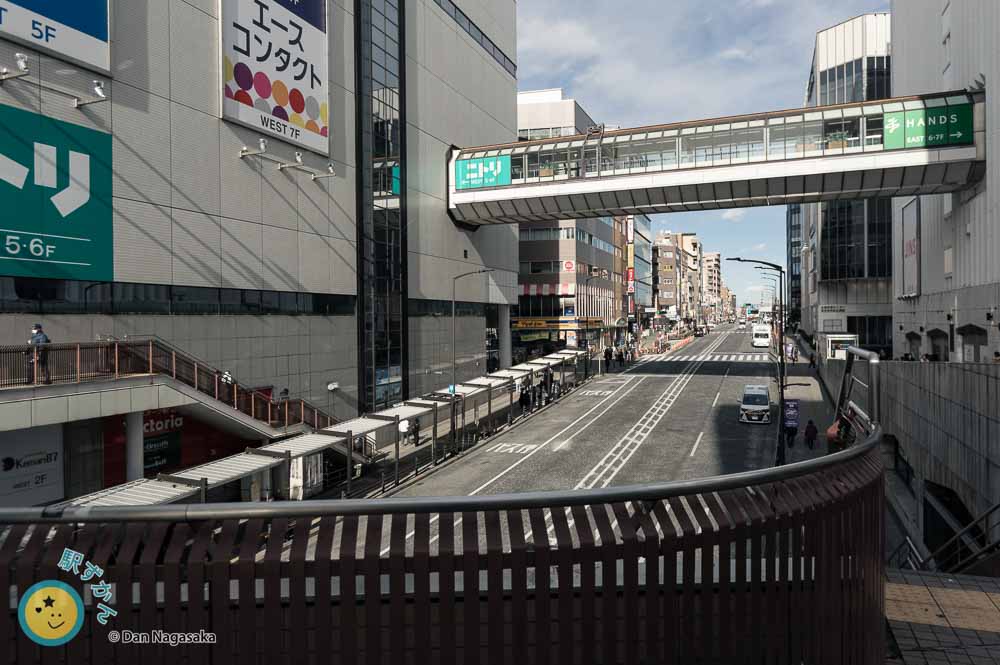 原町田大通りと町田東急ツインズ