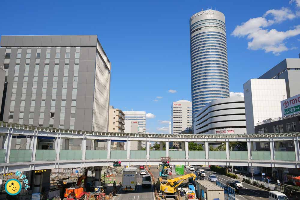 新横浜駅前 環状２号線 日吉方面