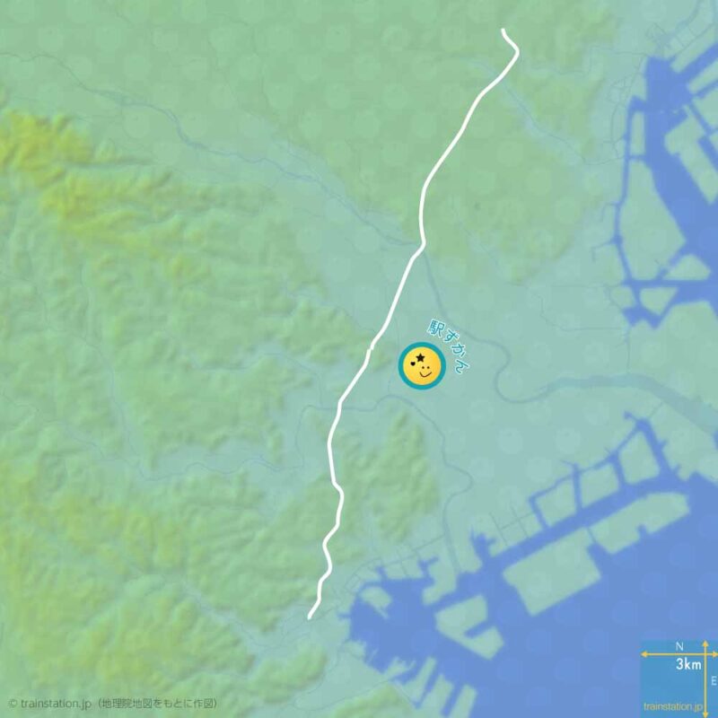 首都圏版 鉄道路線図クイズ 第17問
