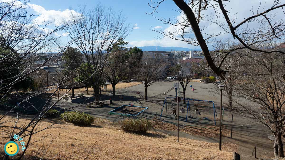新石川公園より丹沢山地