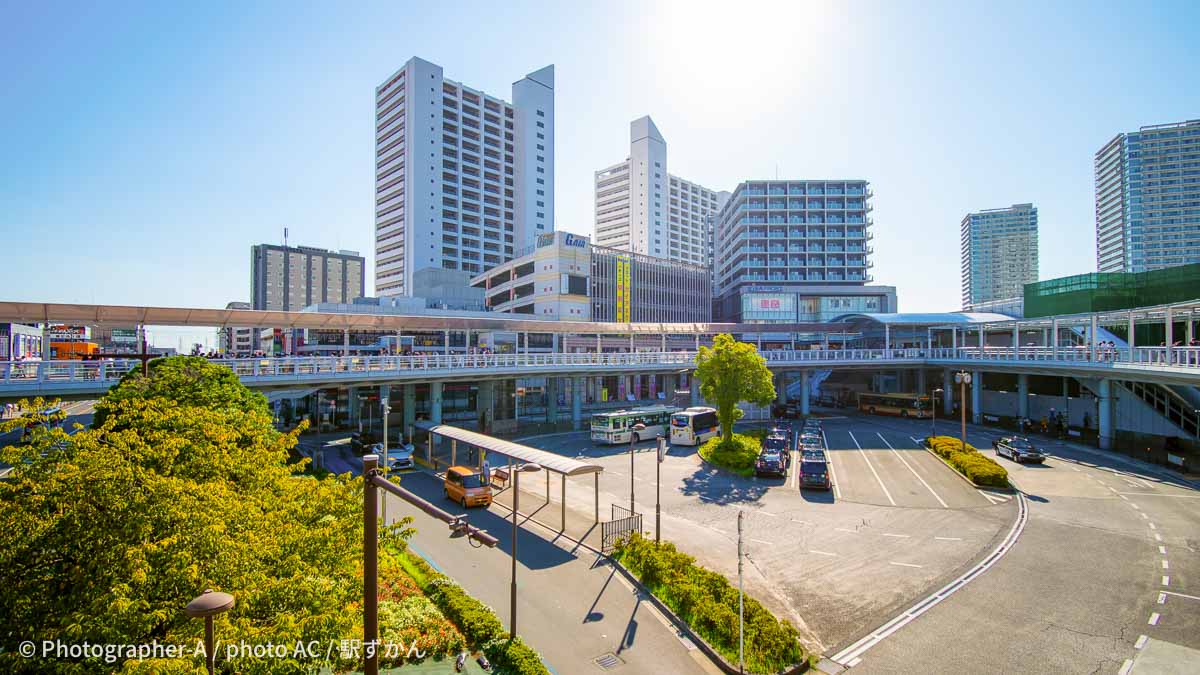 海老名駅東口より駅舎方面