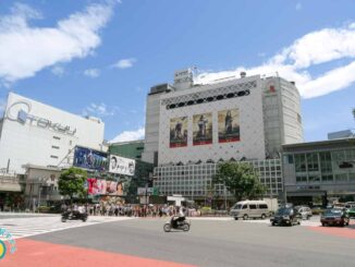 渋谷駅東口の東急東横店