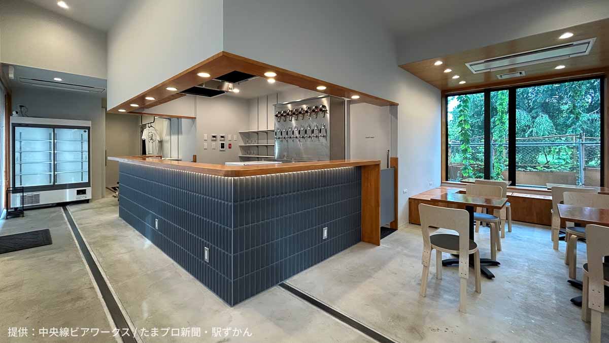 中央線ビアワークス店内
