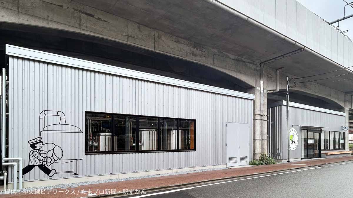 中央線高架下のタップルーム