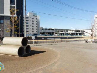 登戸駅生田緑地口と登戸３号街区公園