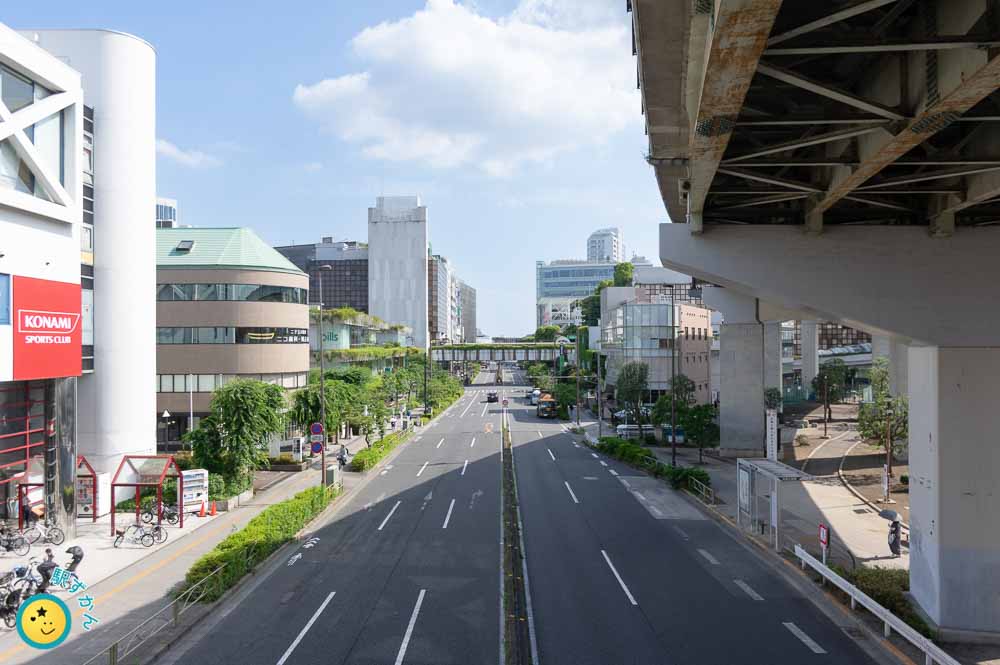 東急線の９路線を地図に描く