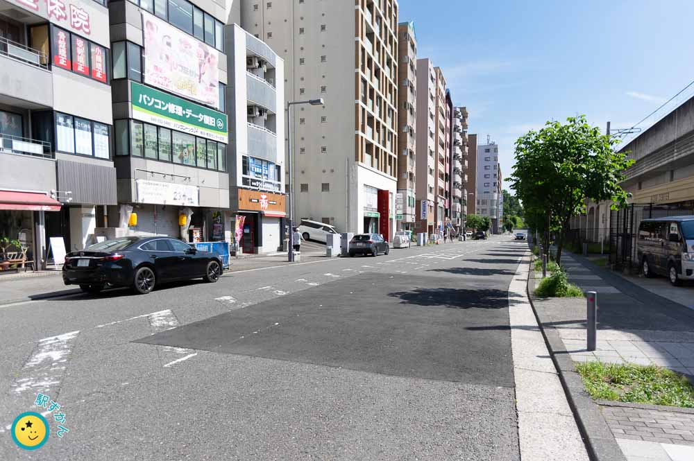 港北ニュータウンの真新しいビル群