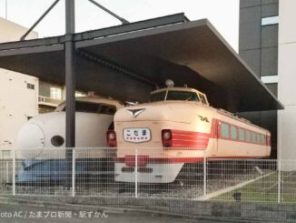 新幹線0系と特急こだま