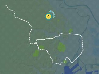 首都圏の路線図クイズ第18問：都心を「６」の字