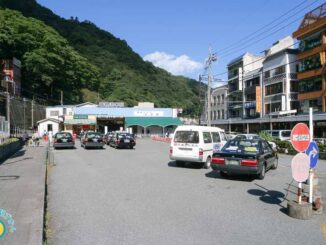 リニューアル前の箱根湯本駅