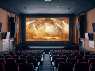 コンサート映像を上映する映画館