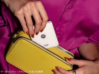 クラッチバッグとmotorola razr 60