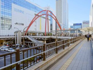 立川駅北口ペデストリアンデッキ