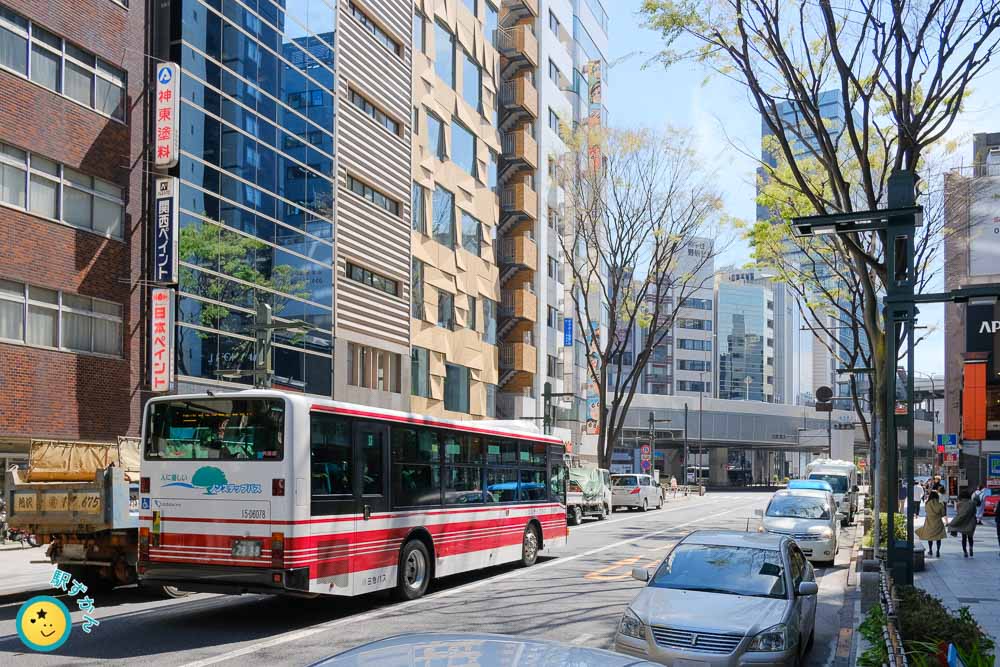 道玄坂の小田急バス