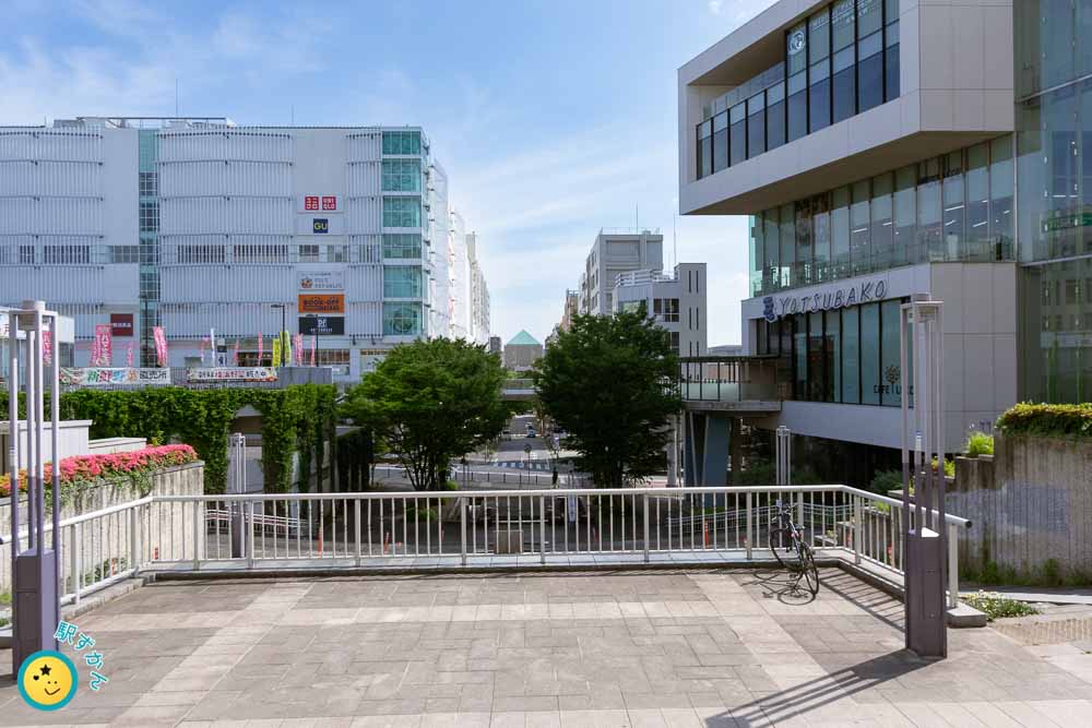 ノースポートモールと横浜市歴史博物館とヨツバコ