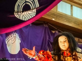 稲荷社の奉納神楽