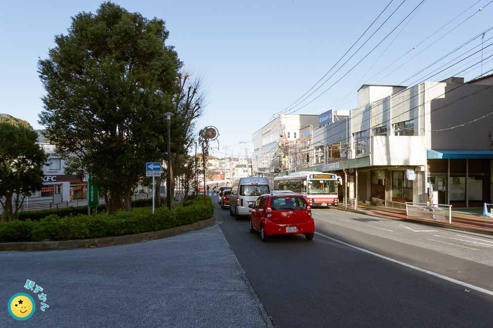 百合ヶ丘駅南口の小田急バス